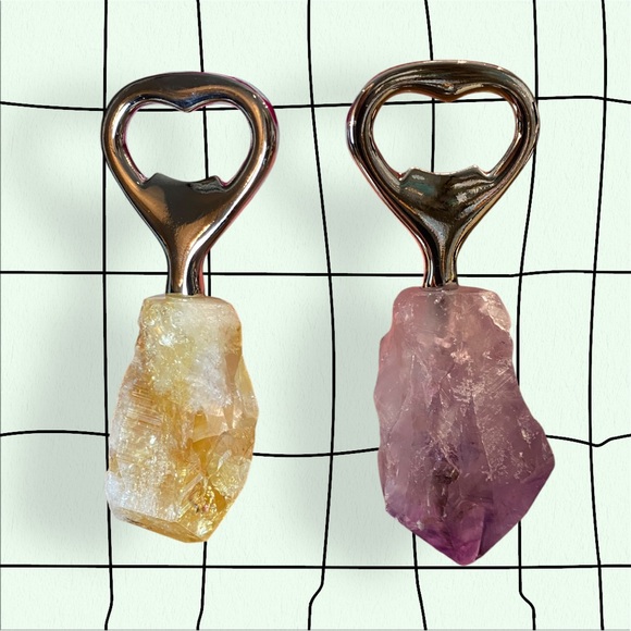 Crystal Handle Bottle Opener - Picture 1 of 3